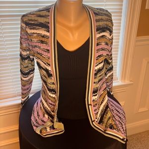 White House Black Market multi colored cardigan.  Size: M
